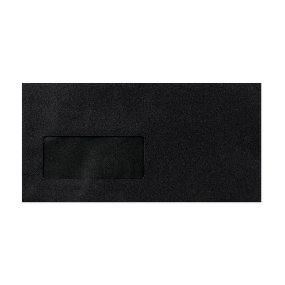 110x220 mm (DL) Svart Kuvert