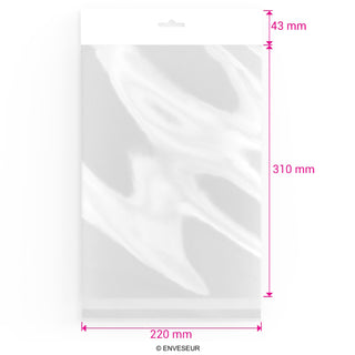 Cellofanpåsar (hängare) (OPP)