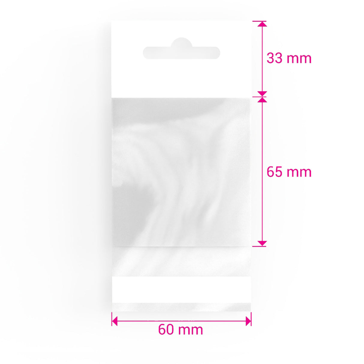 Cellofanpåsar (hängare) (OPP)