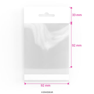 Cellofanpåsar (hängare) (OPP)