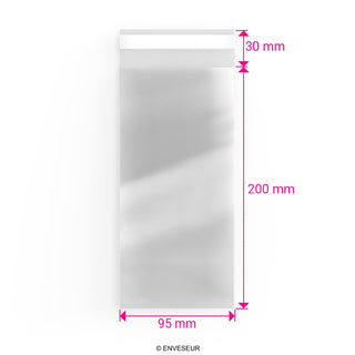 Cellofanpåsar (utan hängare) (OPP)