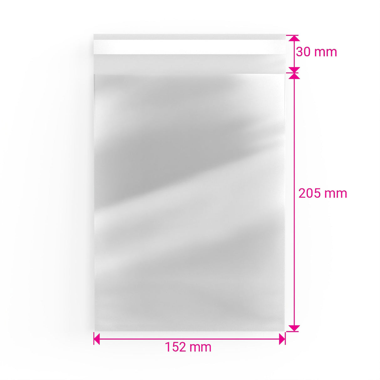 Cellofanpåsar (utan hängare) (OPP)