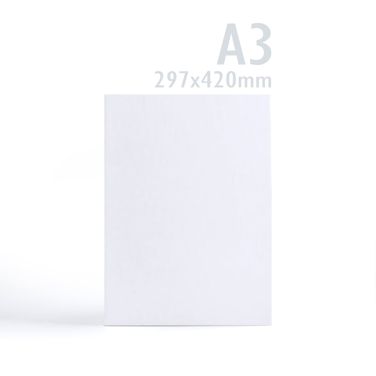 A3 Vitt Kort 300 g/m² paket med 50 st