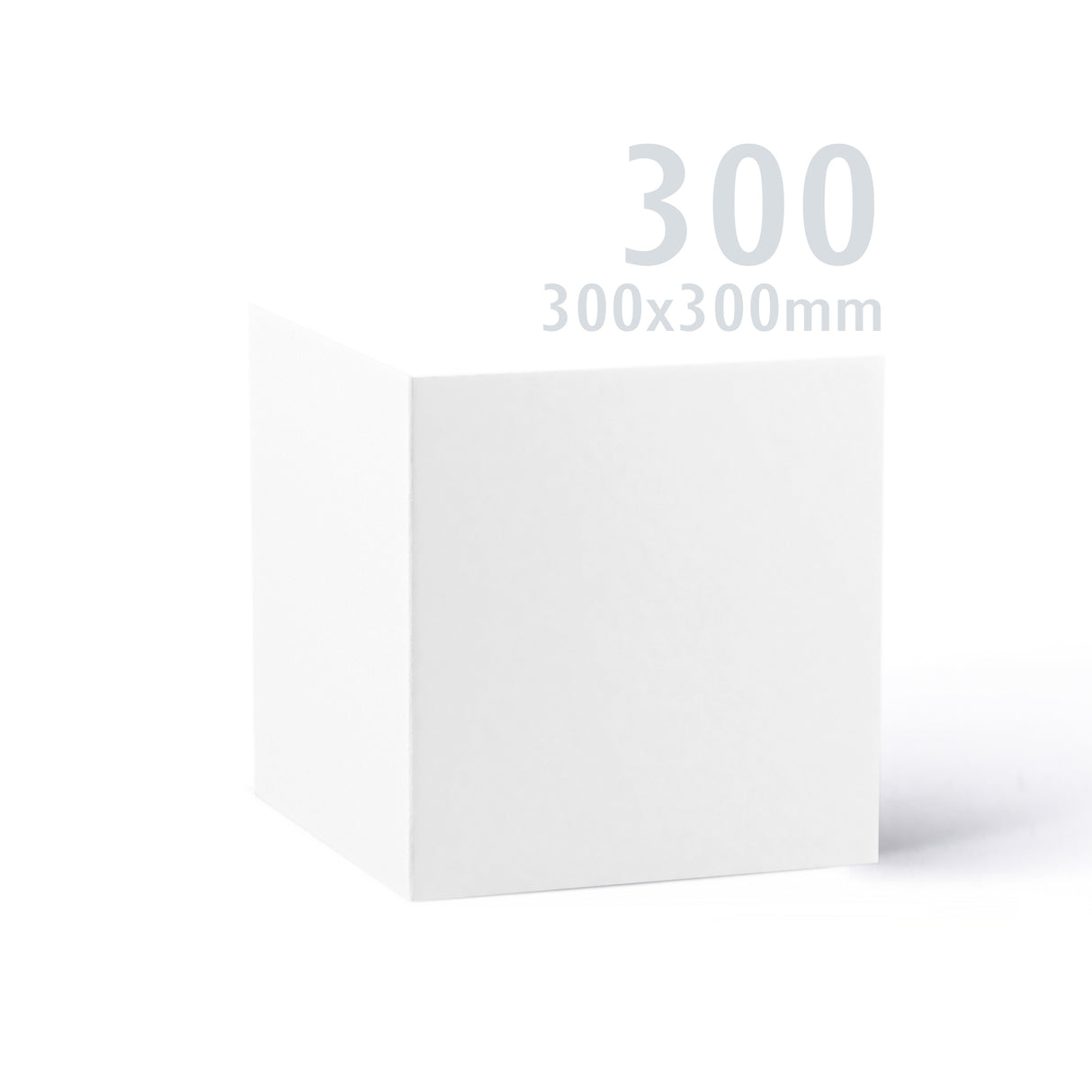 300x300 Vitt Premier kort 250 g/m² paket