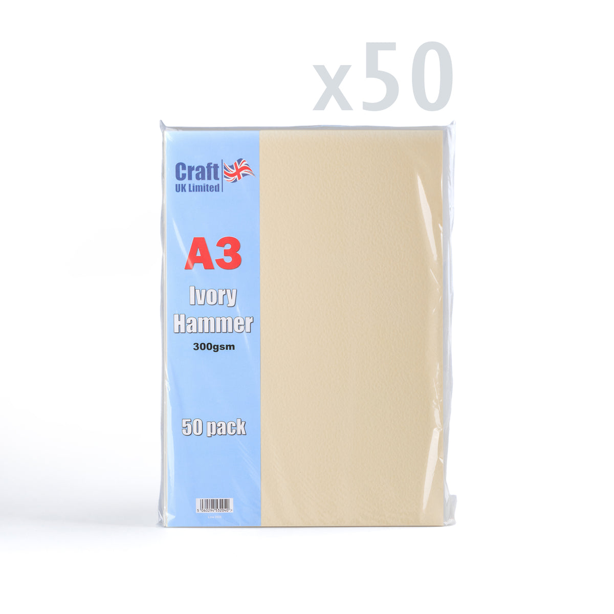 Hamrat Kort 300 g/m² paket med 50 st