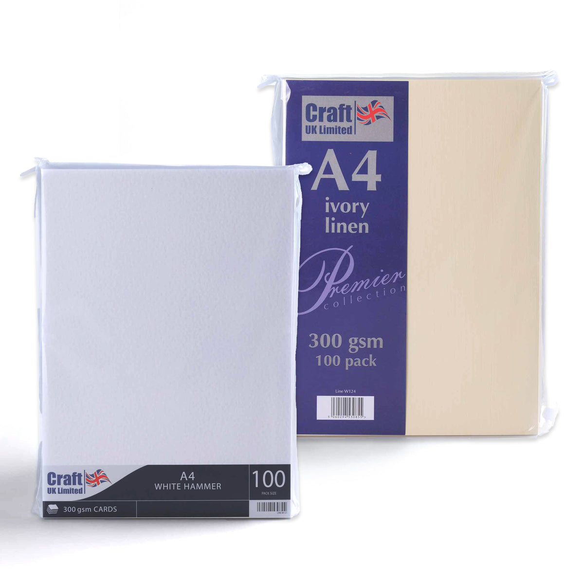 Kort 300 g/m² paket med 100 st