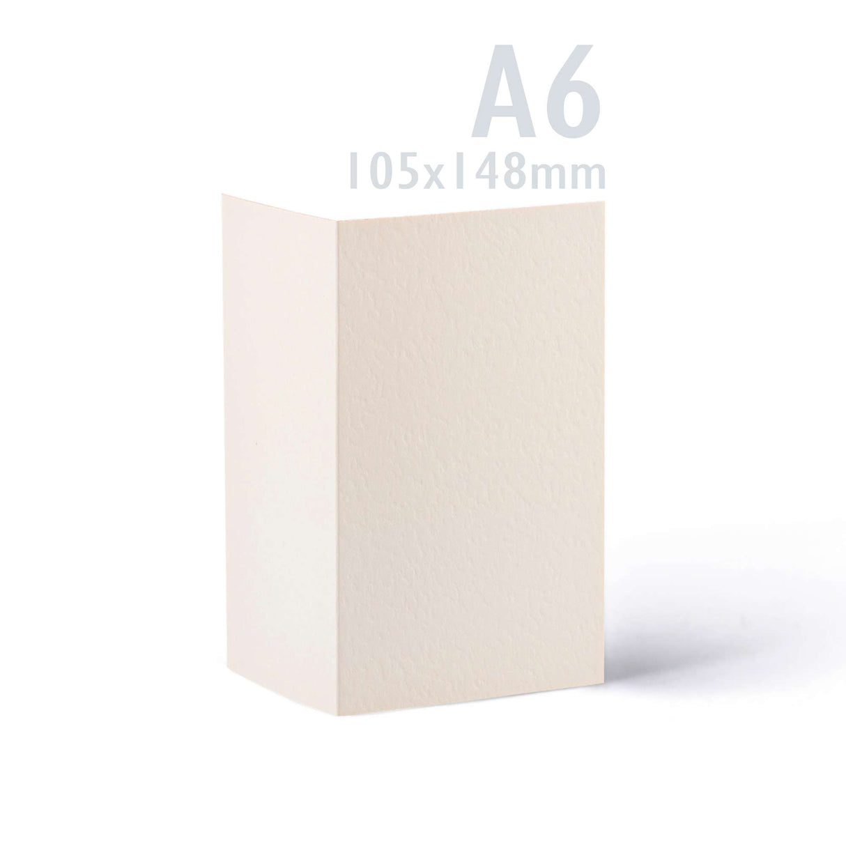 Kort och kuvert med hamrad struktur – förpackning