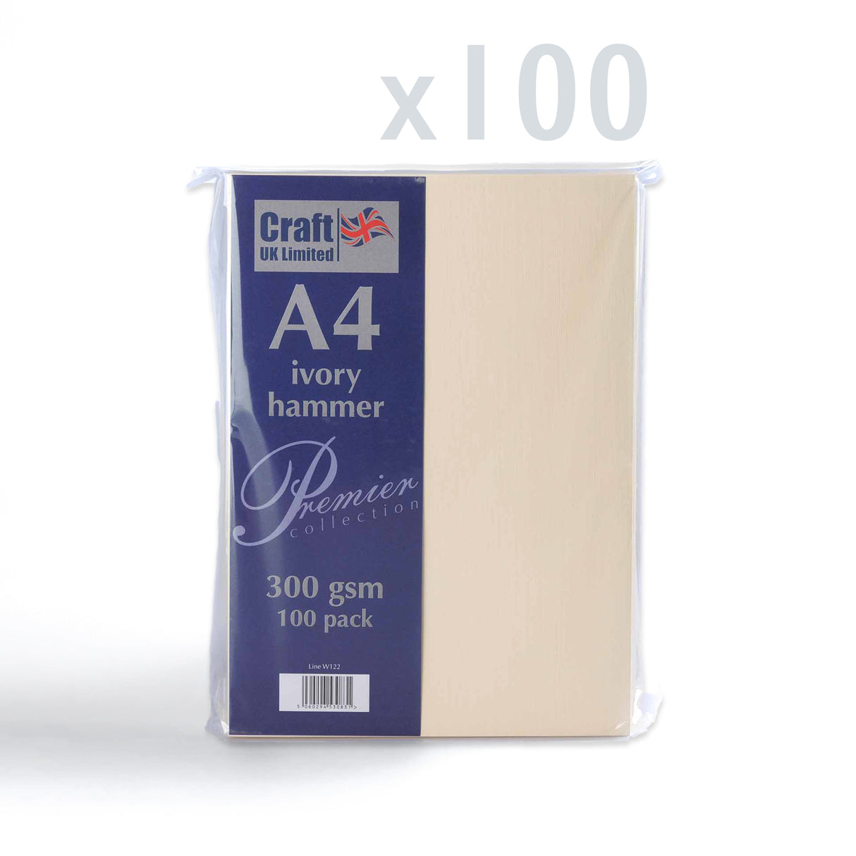 Kort 300 g/m² paket med 100 st