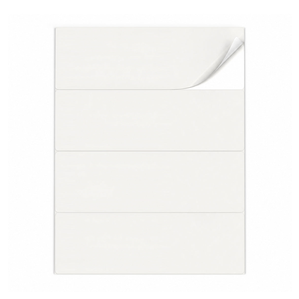 Vita etikettpaket L - 100 ark