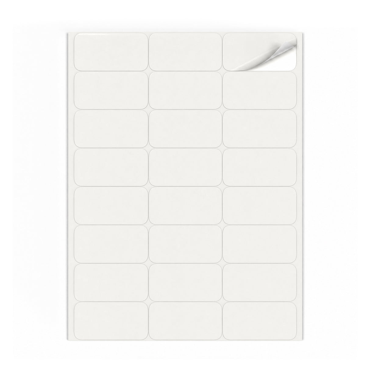 Vita etikettpaket S - 100 ark