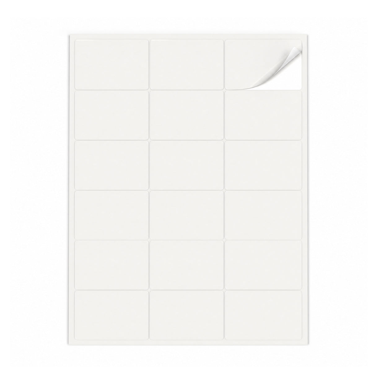 Vita etikettpaket S - 100 ark