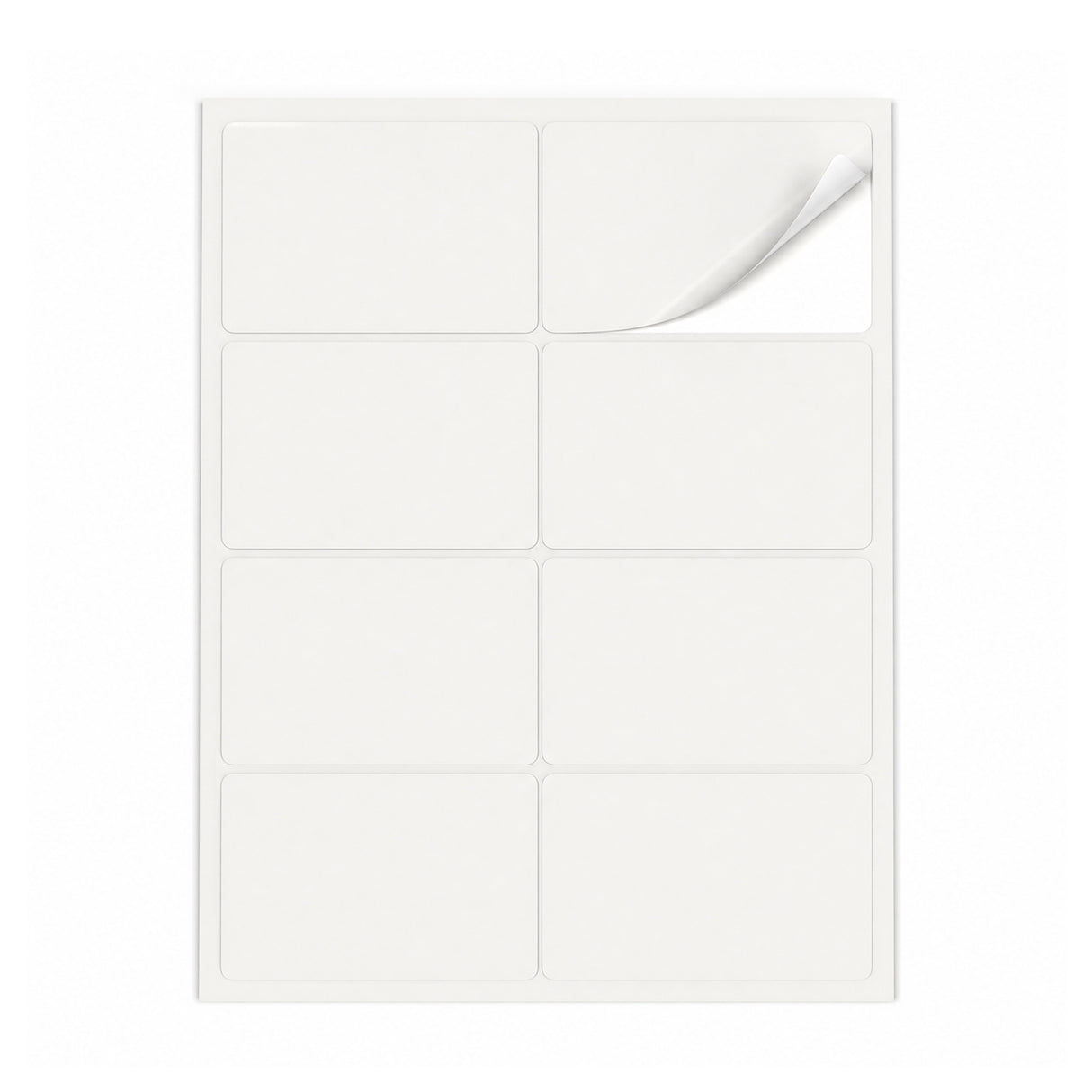 Vita etikettpaket M - 100 ark