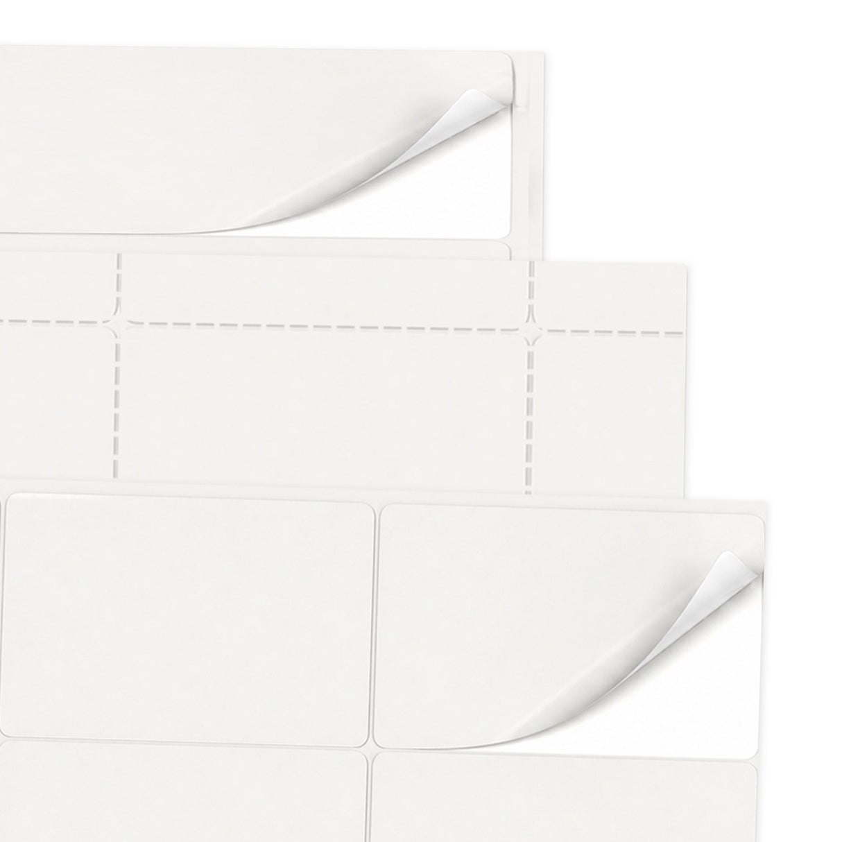 Vita etikettpaket M - 100 ark
