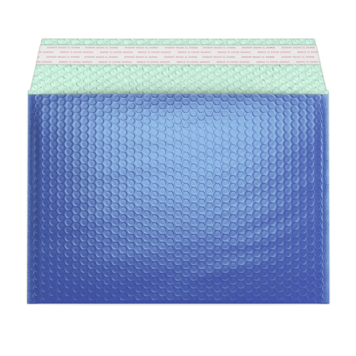 Glansig metallisk bubbelpåsa