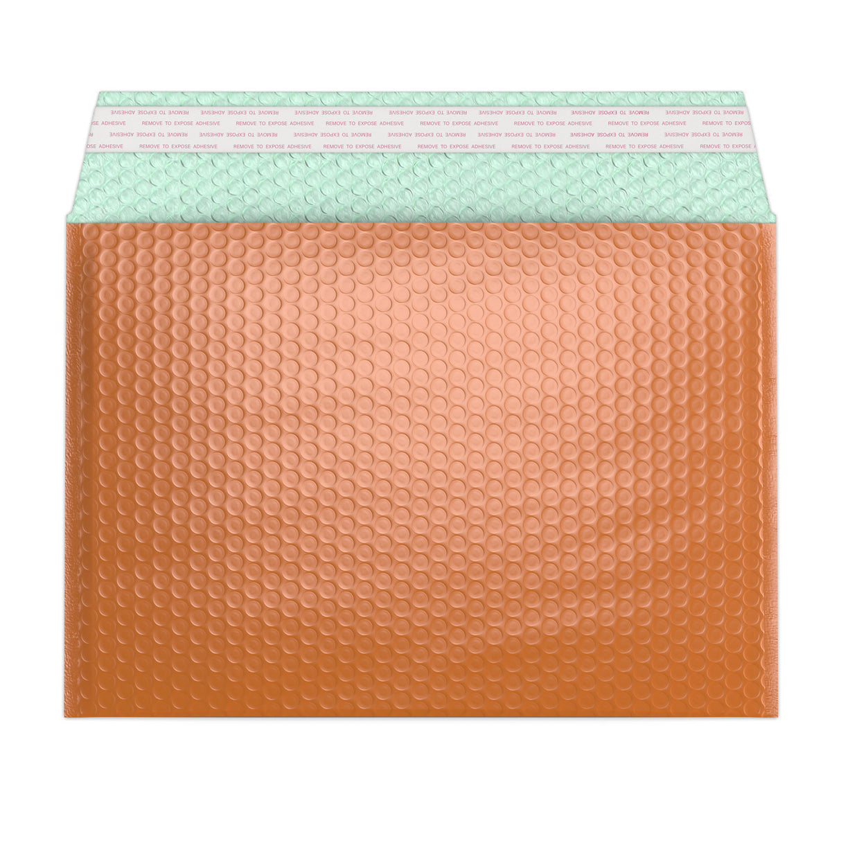 Glansig metallisk bubbelpåsa