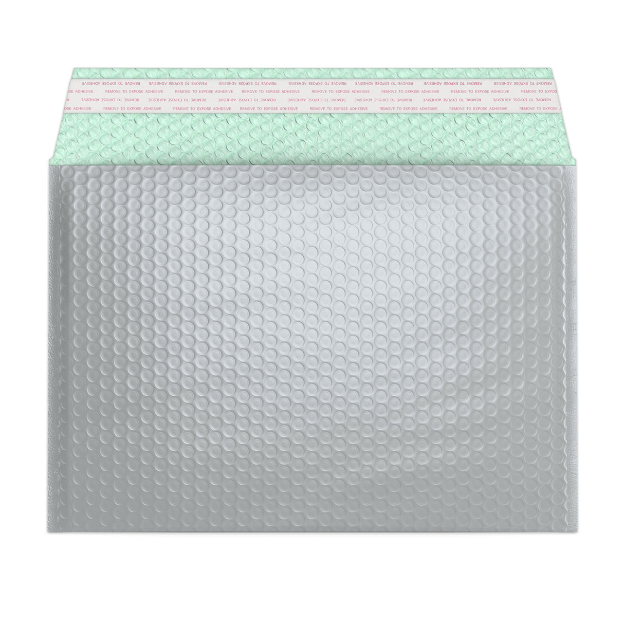 Glansig metallisk bubbelpåsa