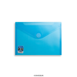 Genomskinliga kuvert i polypropylen med kardborreförslutning