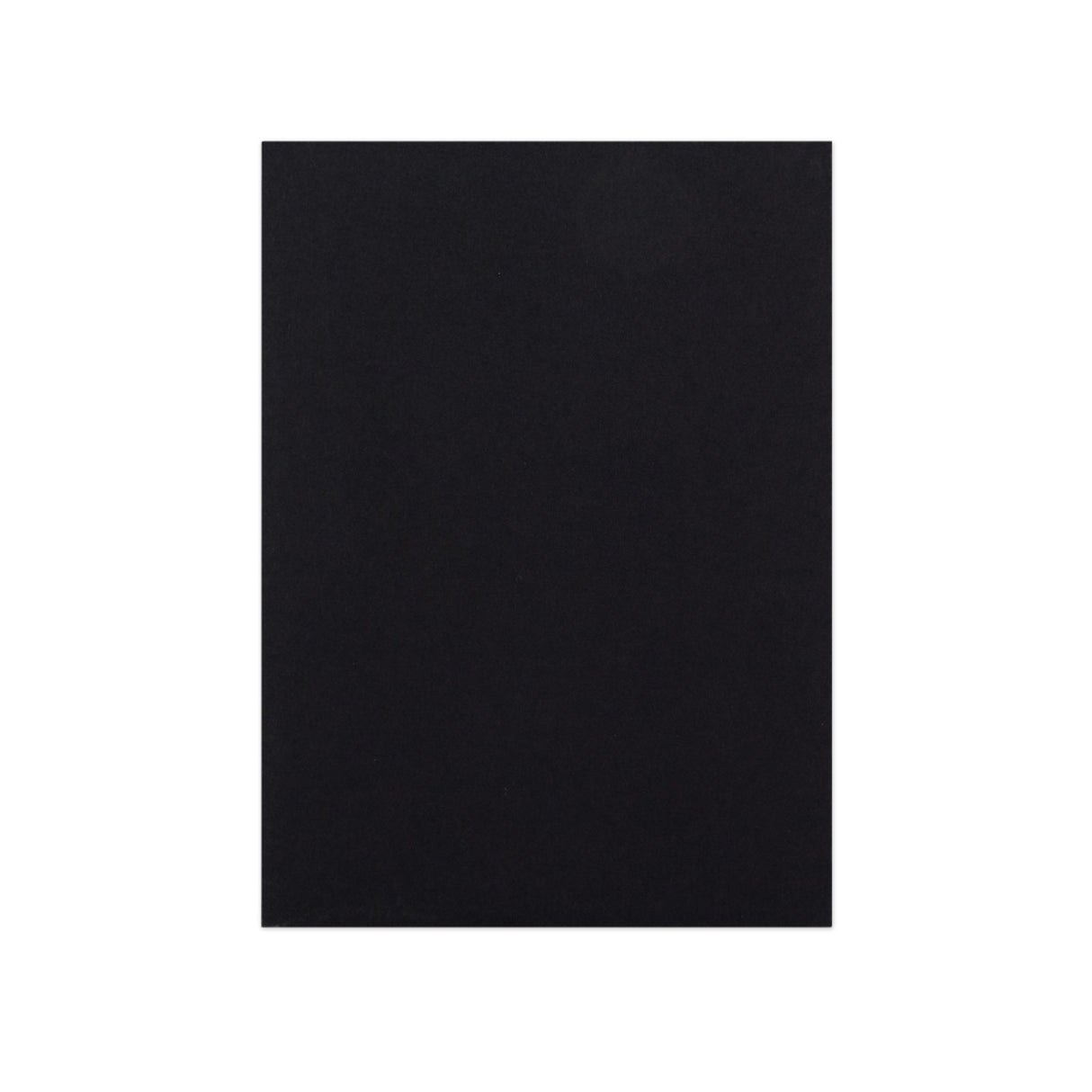Svart Kuvert med Kartongbakstycke 162x114 mm (C6)