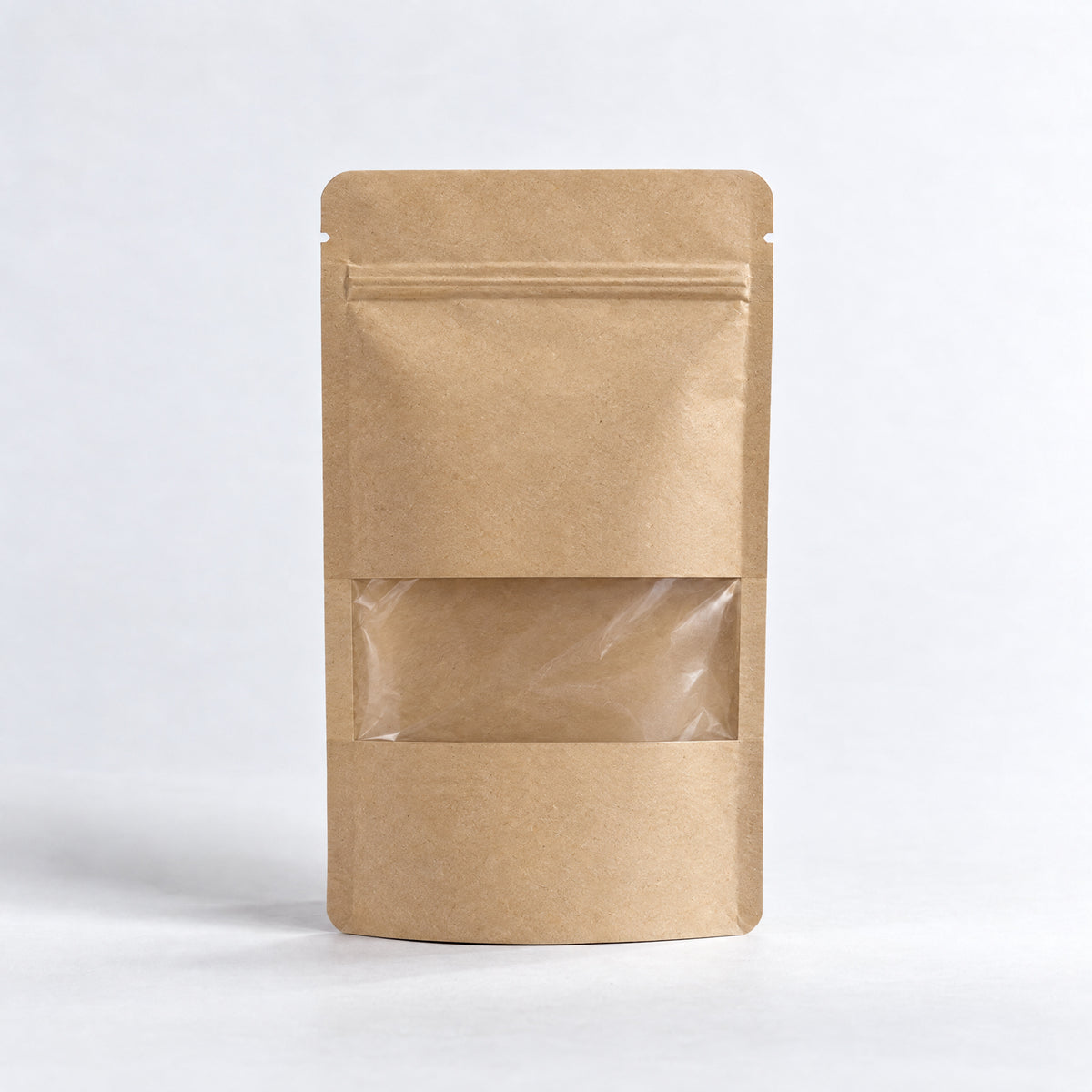 Doypack matkassar med fönster