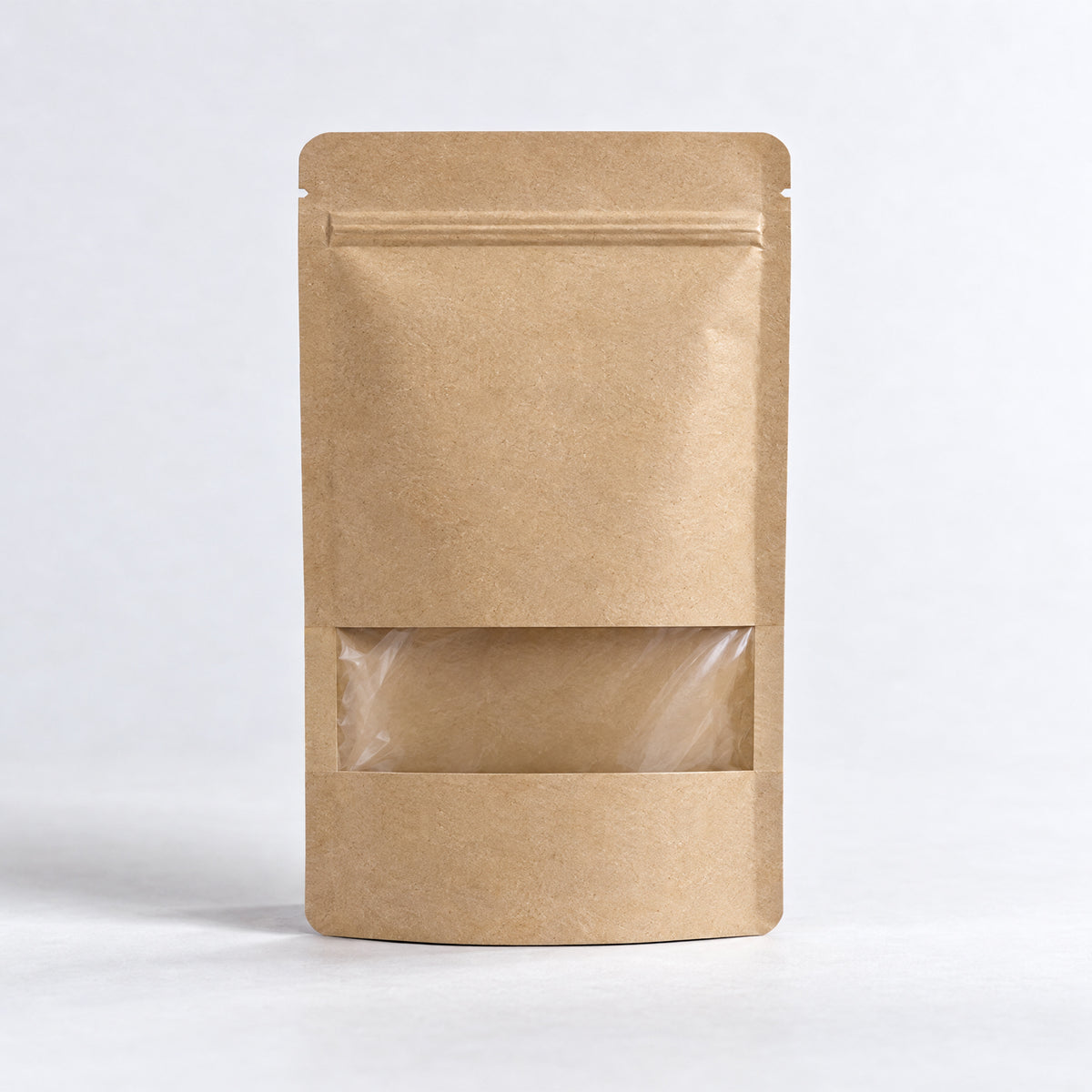 Doypack matkassar med fönster