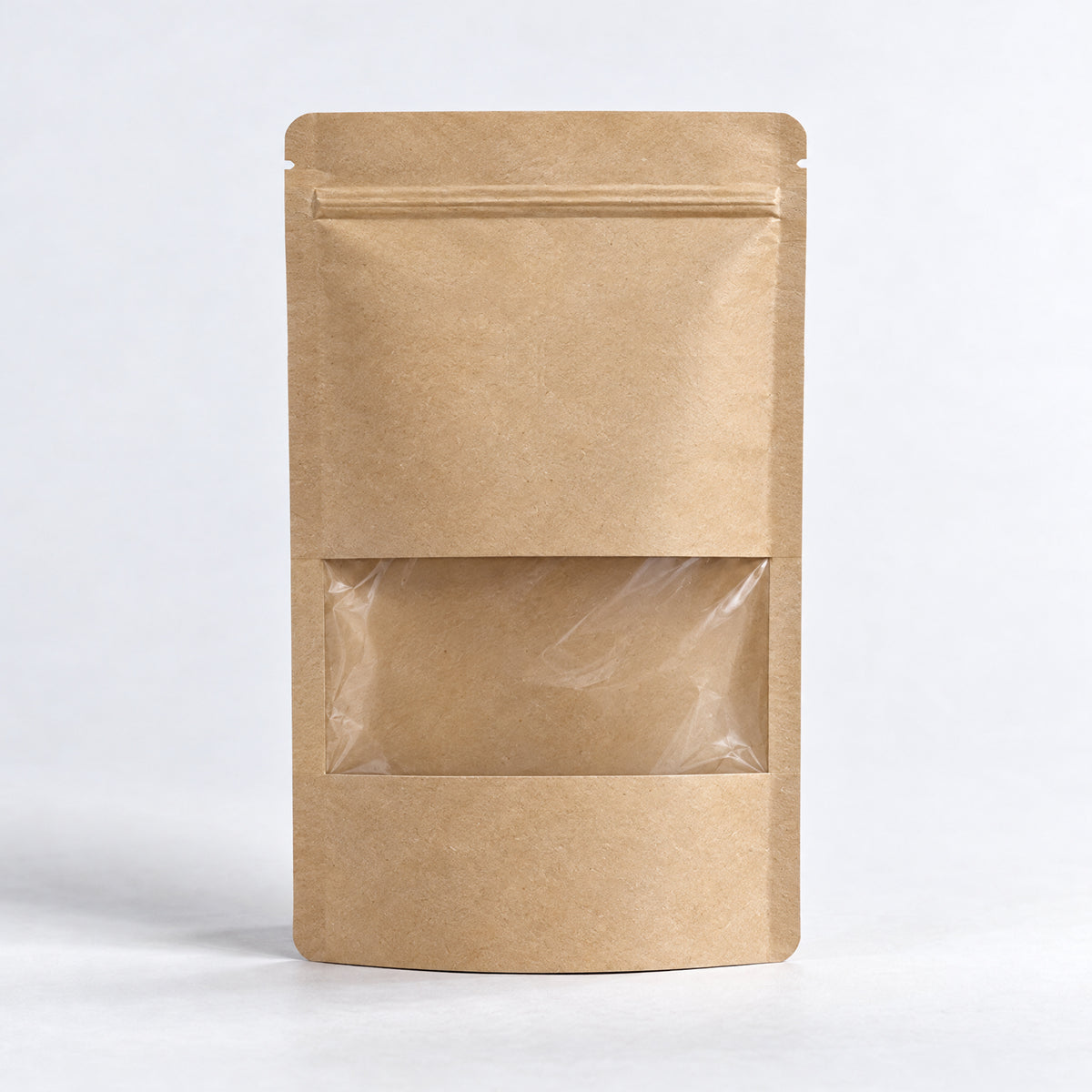 Doypack matkassar med fönster
