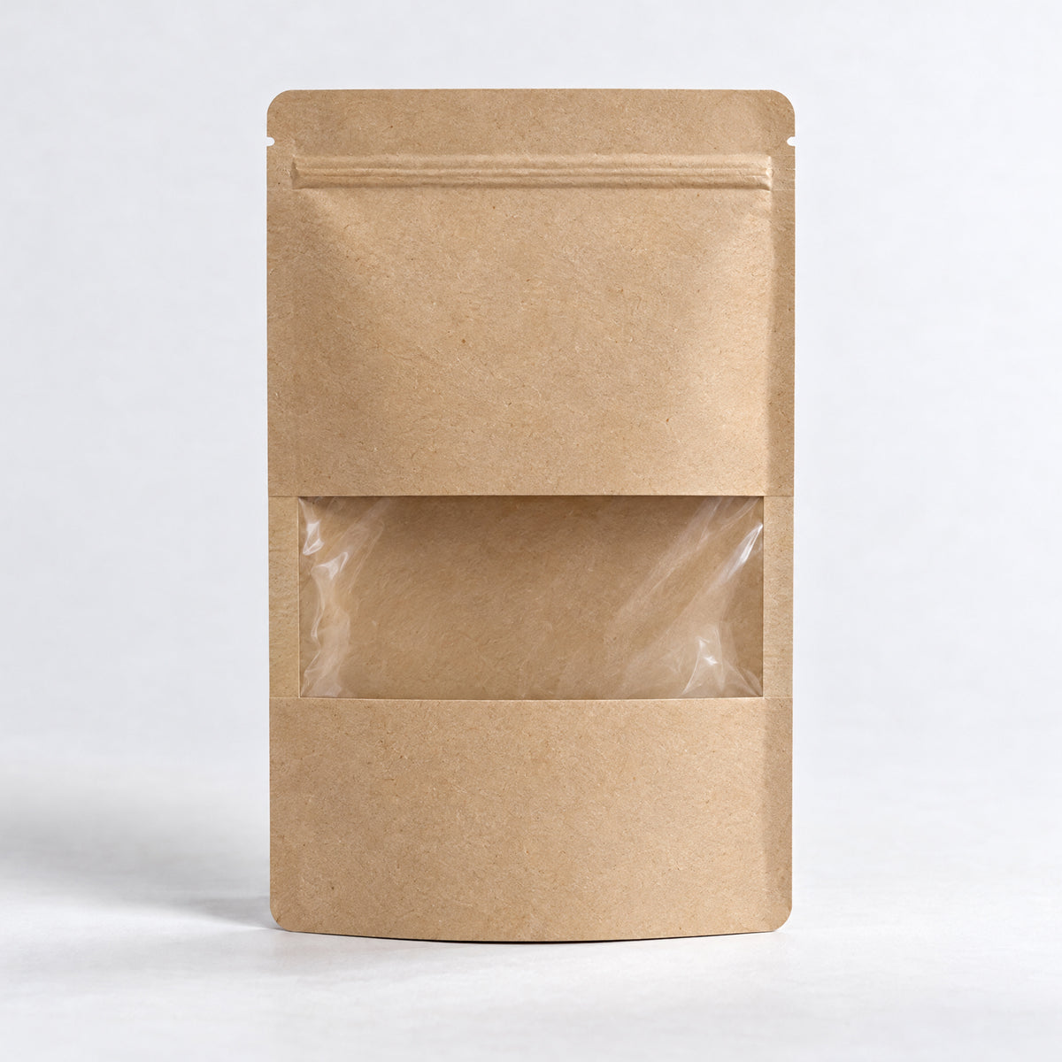 Doypack matkassar med fönster