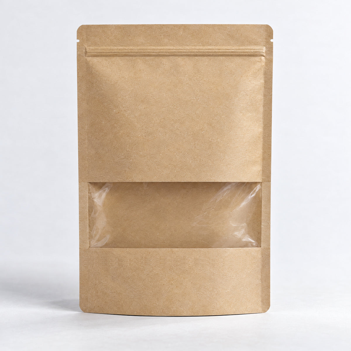 Doypack matkassar med fönster