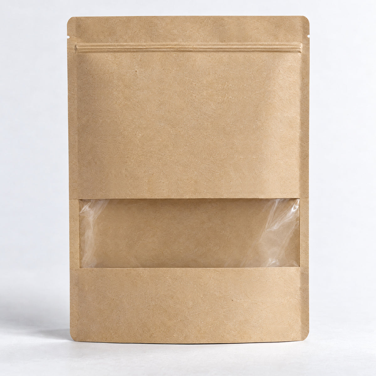 Doypack matkassar med fönster