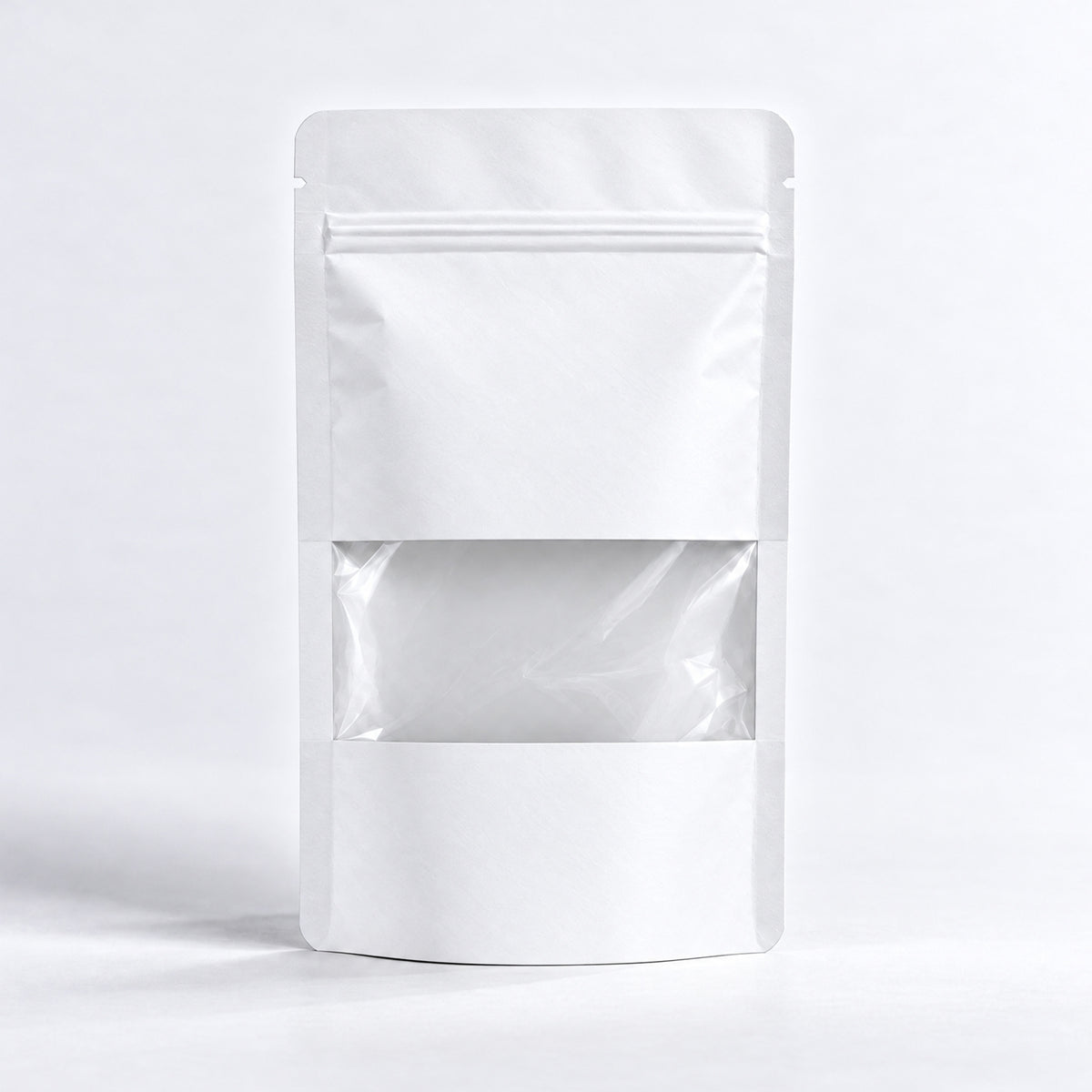 Doypack matkassar med fönster