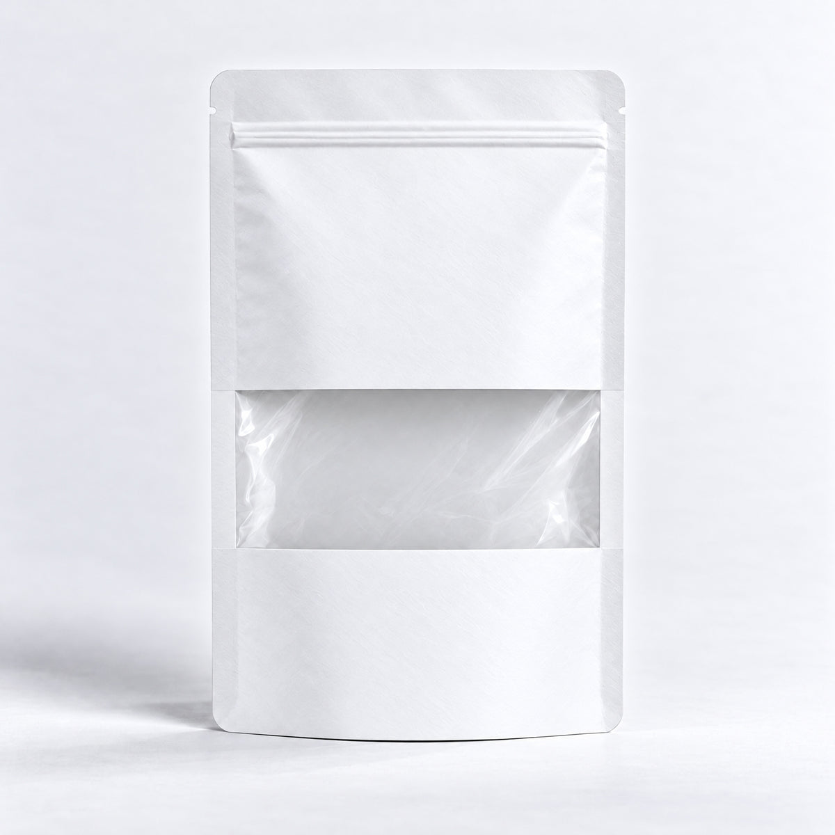 Doypack matkassar med fönster