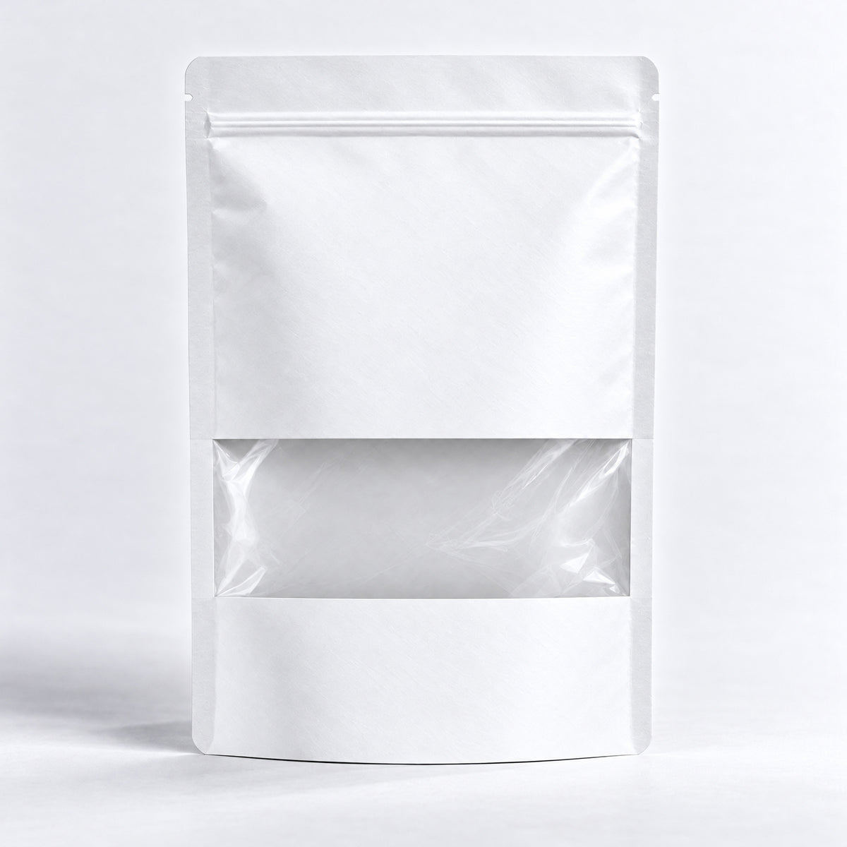 Doypack matkassar med fönster