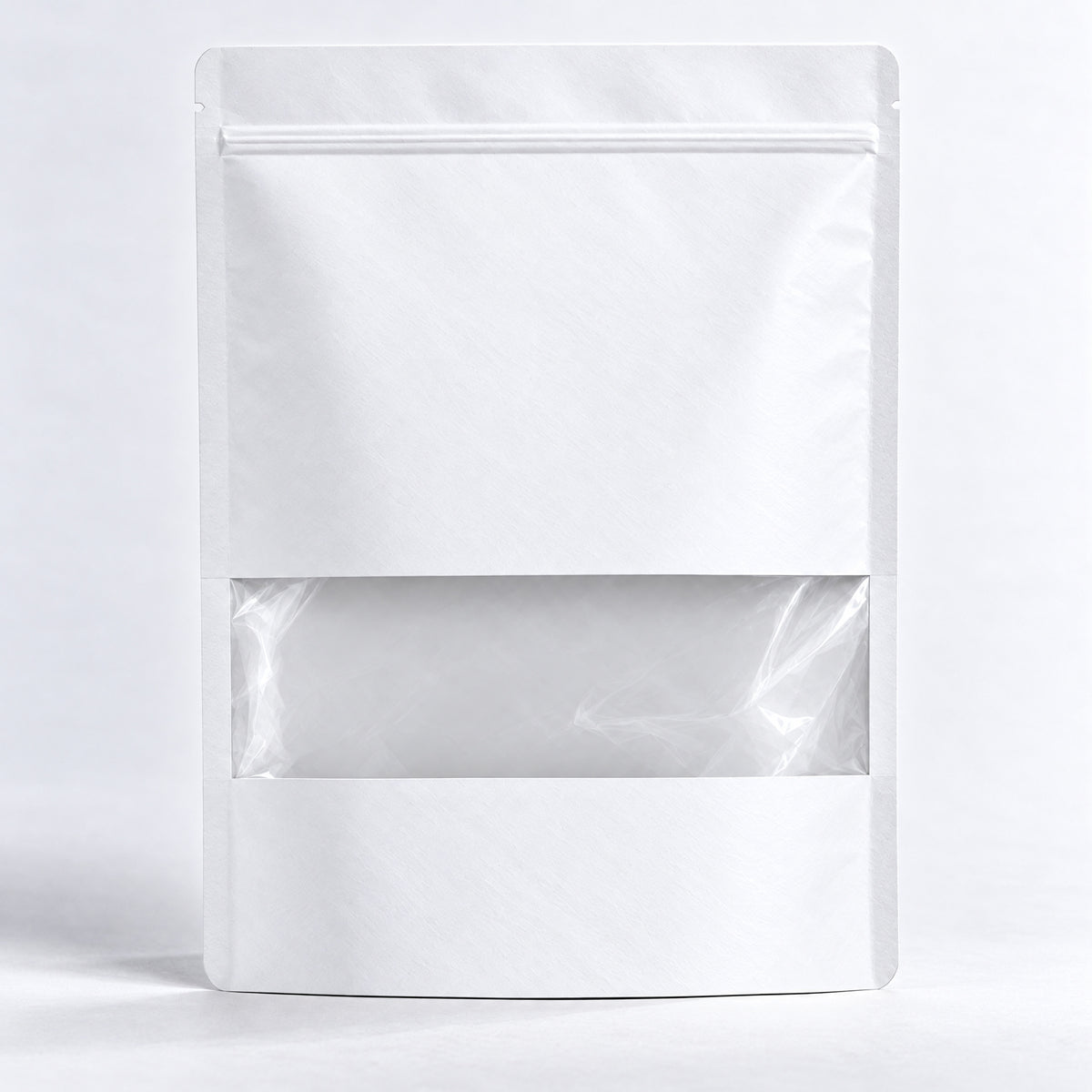 Doypack matkassar med fönster