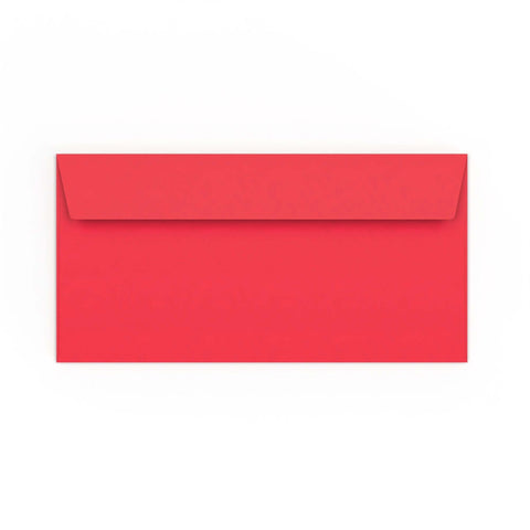 DL Bright Red Envelope (110 x 220mm)