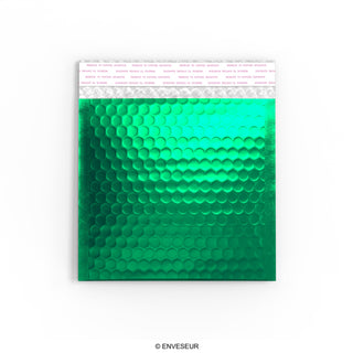 Glansig metallisk bubbelpåsa