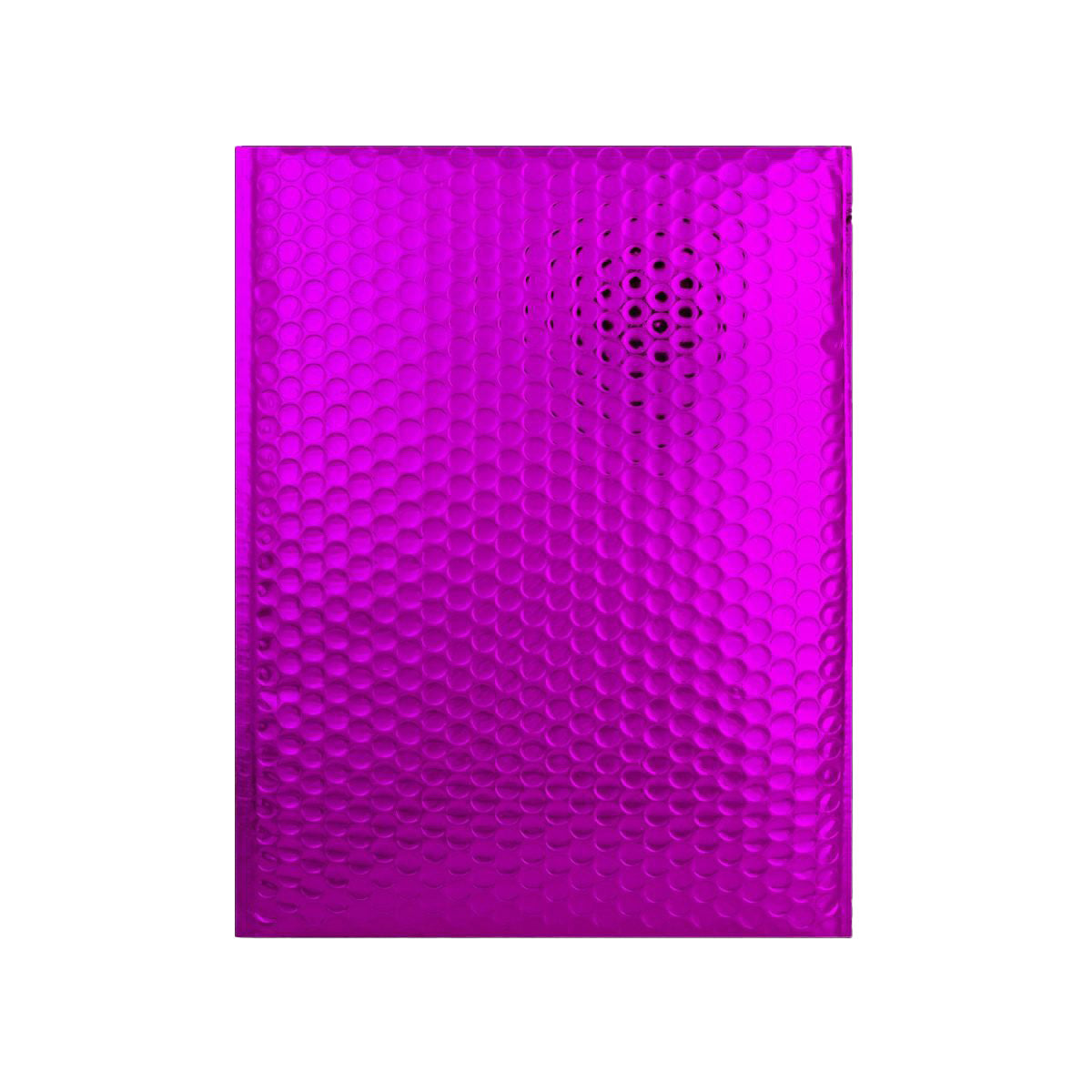 Glansig metallisk bubbelpåsa