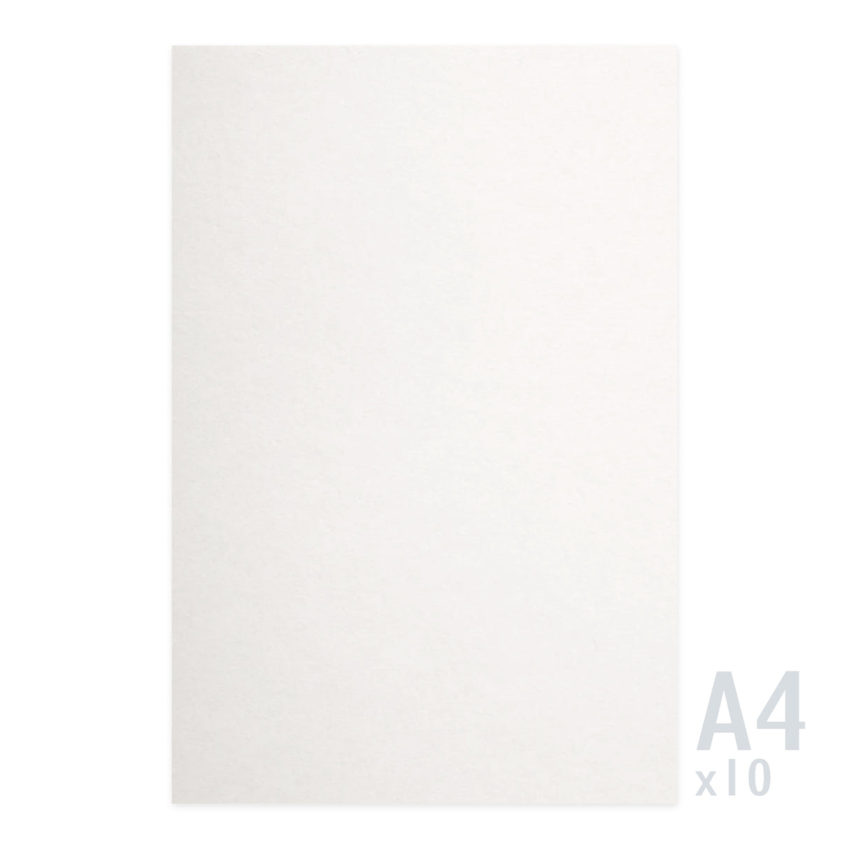 Vitt papper 360g/m² - 10 A4 ark