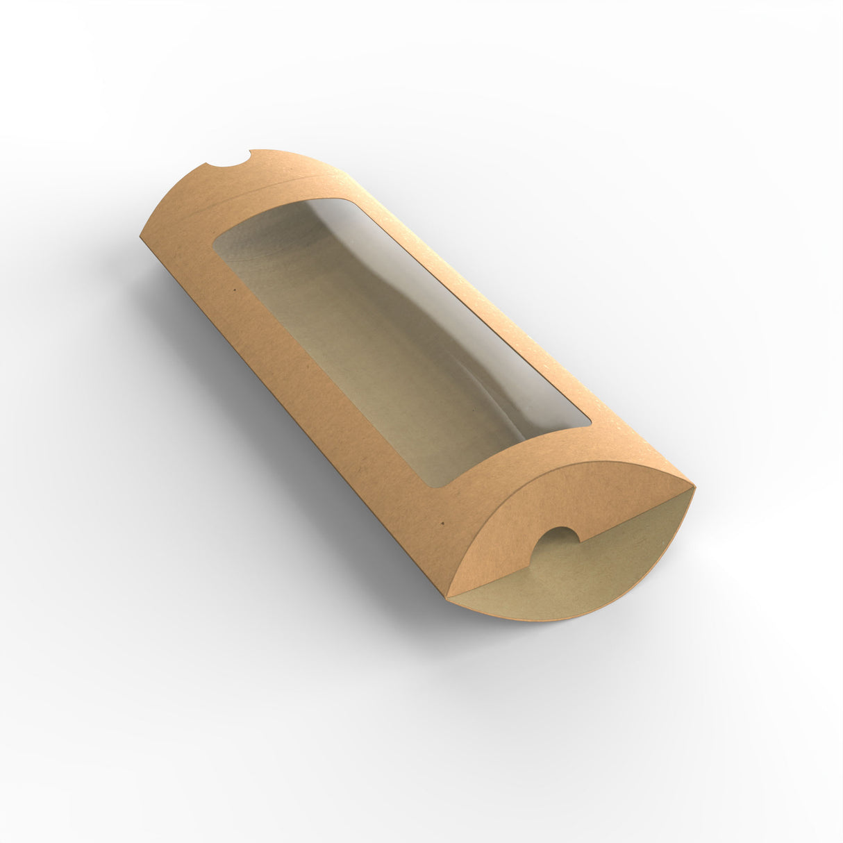 Kraft-kuddlådor med fönster