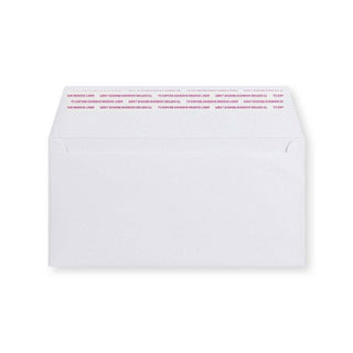 110x220 mm (DL) Vit skeppkuvert