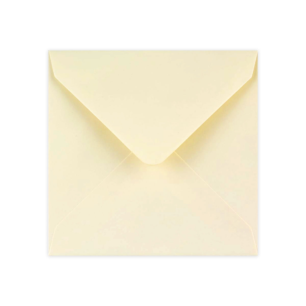 130x130 mm Vävt elfenbensvitt kuvert