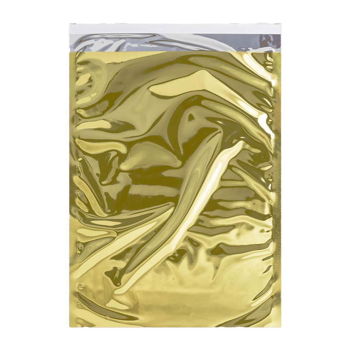 Glansiga metalliskfolierade påsar