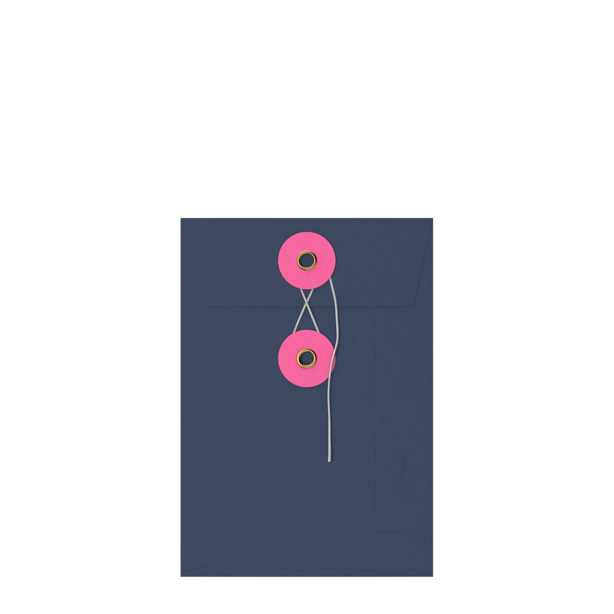 Färgade kuvert med snör- och skivförslutning