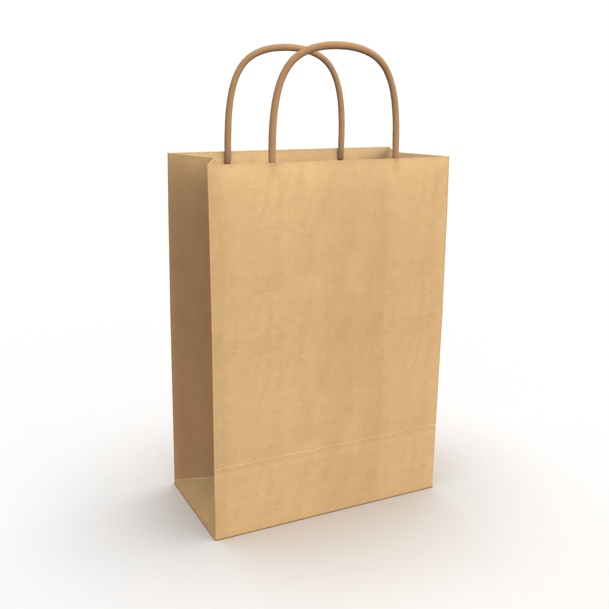 Papperskassar med tvinnade handtag
