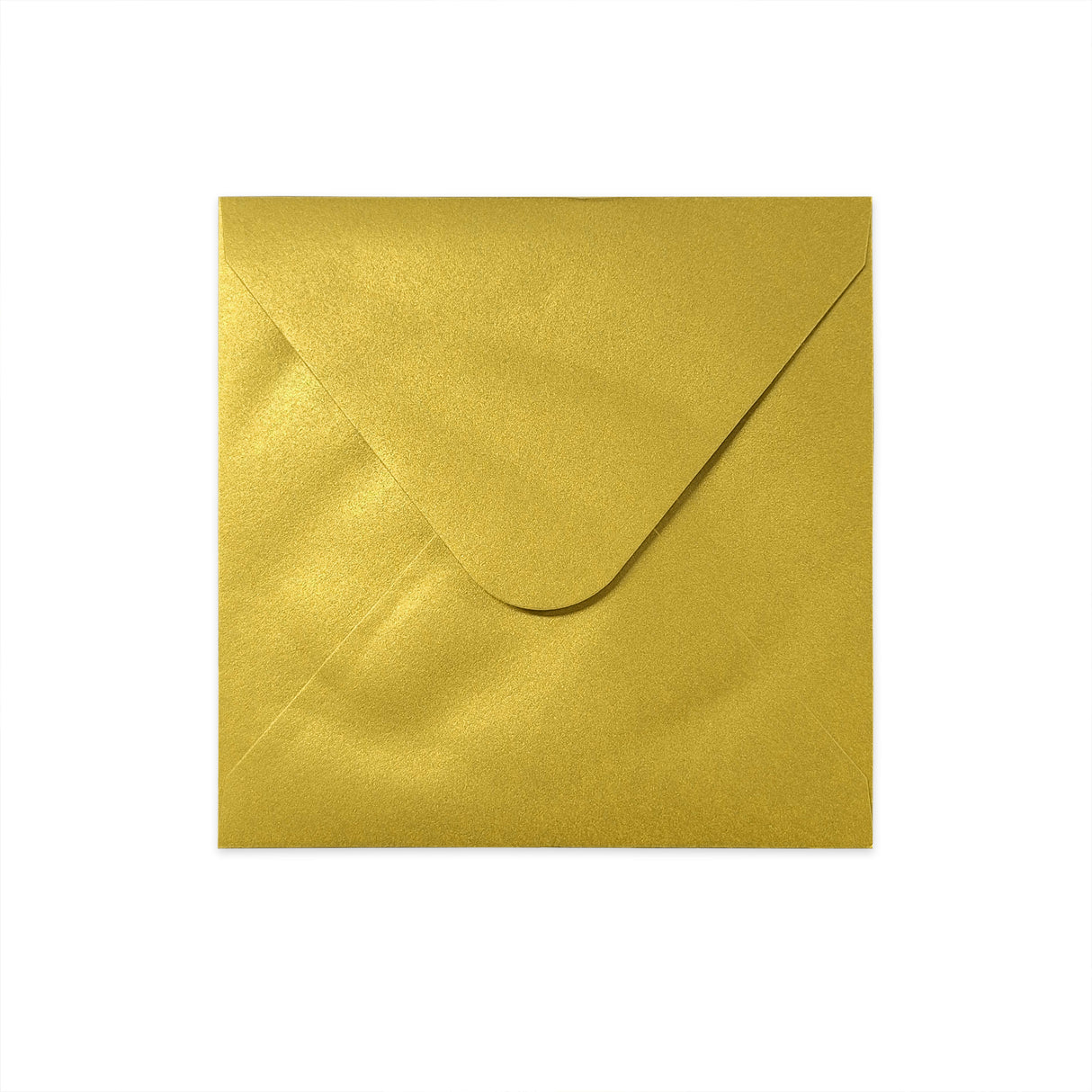 140x140MM - Metalliskt kuvert i guld 120g