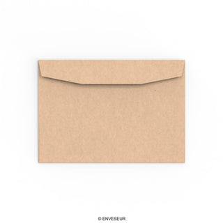 114x162 mm (C6) Manilla kuvert