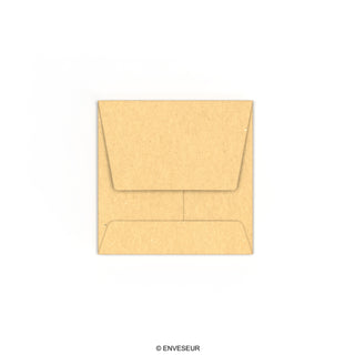 60x60 mm Manila kuvert