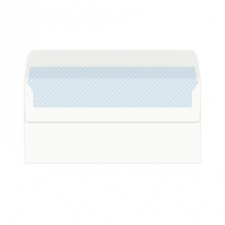DL Vitt kuvert med insidestryck 100GSM (110 x 220mm)