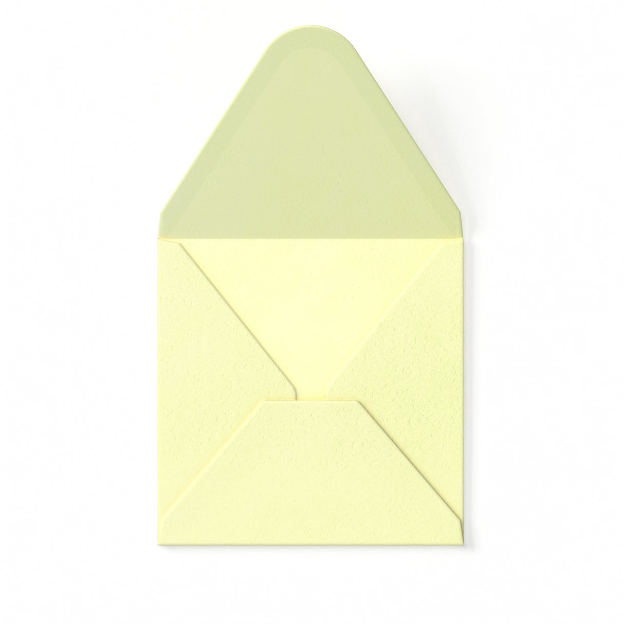 Elfenbensfärgat Kuvert med Hamrad Yta 110 x 110 mm