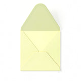 Elfenbensfärgat Kuvert med Hamrad Yta 110 x 110 mm