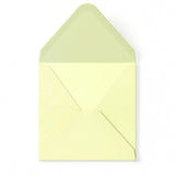 Elfenbensfärgat Kuvert med Hamrad Yta 155x155 mm