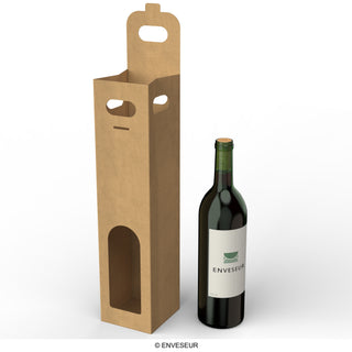 Kartonglåda vinflaska (75 cl.)